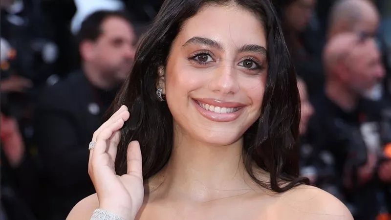 ياسمينا العبد على ريد كاربت مهرجان كان السينمائي بتوقيع ديور