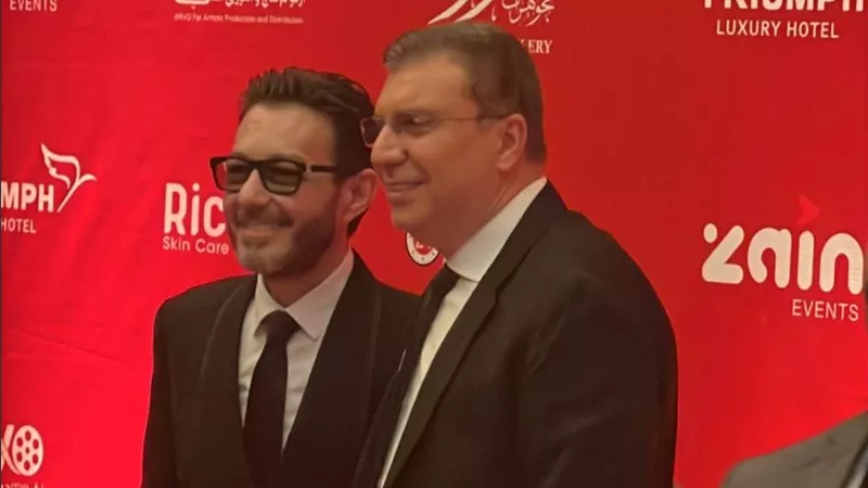 بعد النسب.. اول ظهور لـ عمرو الليثي وأحمد زاهر معاً