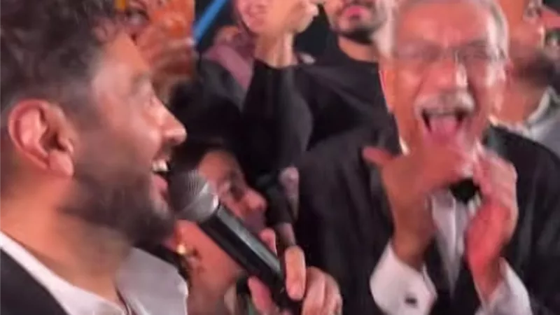 زغروطة سيد رجب في زفاف نجله تخطف الأنظار