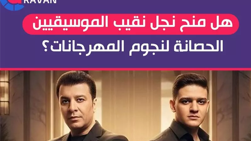 بعد ظهورهم معه.. هل منح نجل نقيب الموسيقيين الحصانة لنجوم المهرجانات؟!