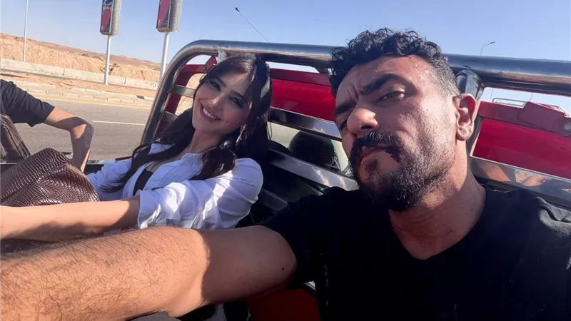 مفاجأة من العيار الثقيل.. ثنائي العوضي ومي عمر يكشف كواليس شمشون ودليلة