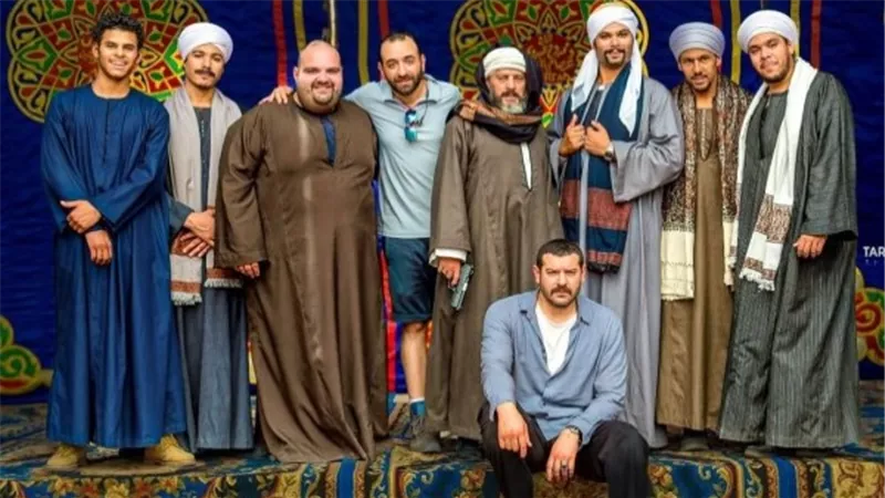 صورة نادرة من كواليس 