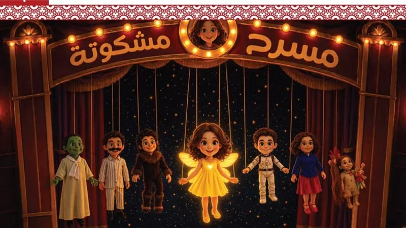 مسرح مشكوتة يطلق عرض مسرح العرائس الخشبي “أبطال النور”