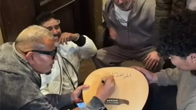الموهبة القادمة.. عمرو دياب يحتفل بعيد ميلاد نجل أيمن بهجت قمر