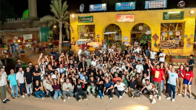 فريق عمل مسلسل الأمير ينتهي من تصويره في مصر 