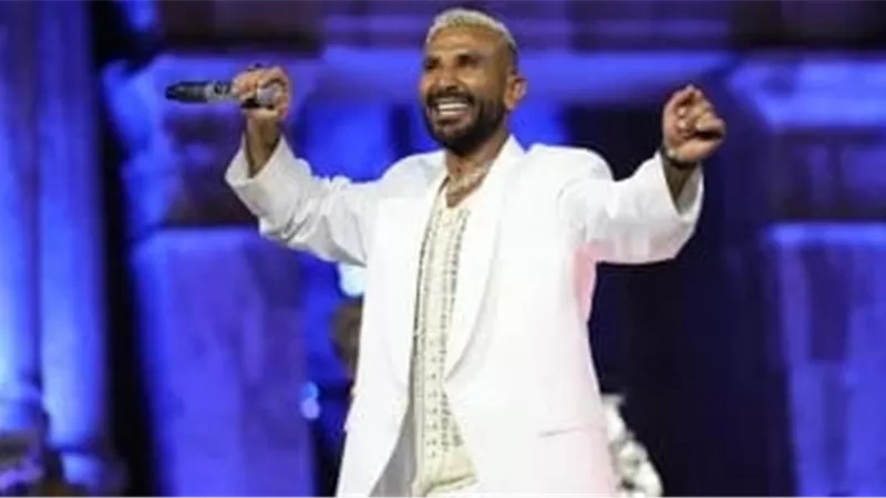 أول مشاركة لأحمد سعد في جرش.. ليلة استثنائية وتفاعل جماهيري كبير
