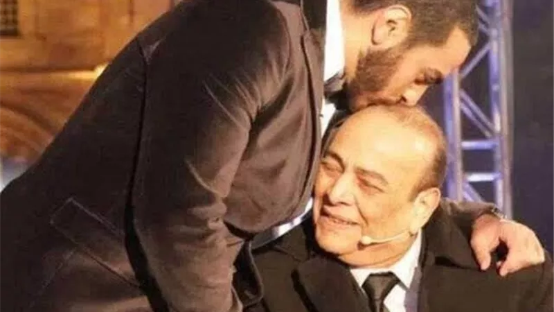 بعد وفاة والده.. كيف انتقم تامر حسني لوالده؟!
