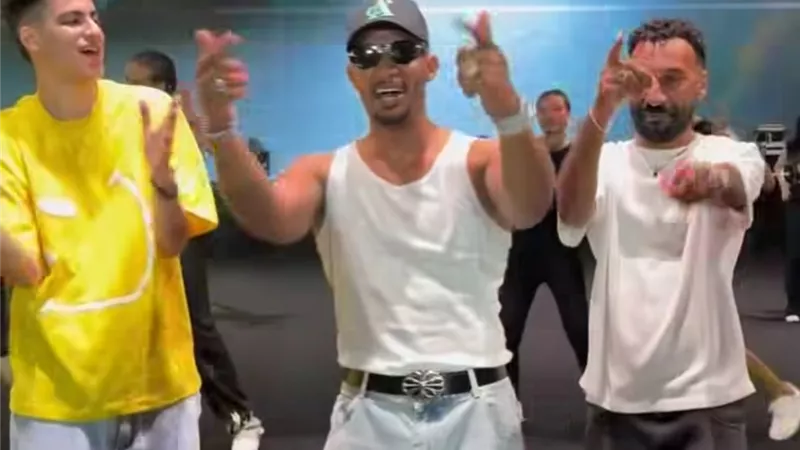 محمد رمضان من البروفة النهائية قبل حفله بالساحل