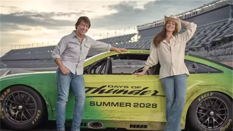 آن هاثاواي تنضم إلى توم كروز في “Days of Thunder 2” بعد 36 عامًا