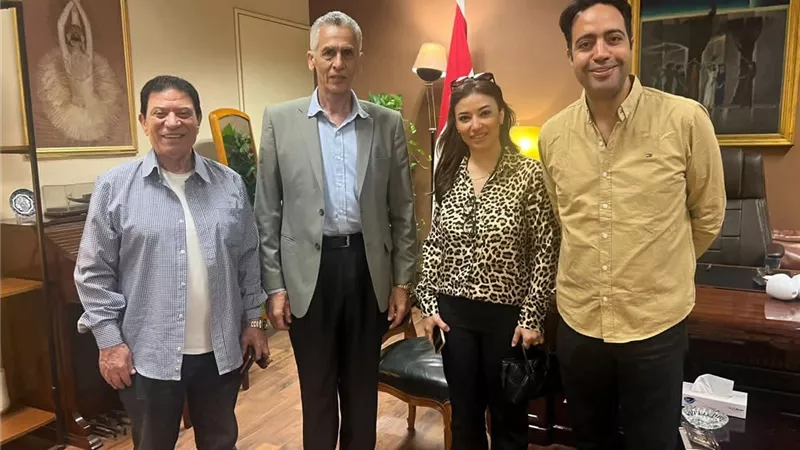 غادة رجب في ضيافة رئيس الأوبرا.. مشروعات فنية وحفلات مرتقبة مع فرق الموسيقى العربية