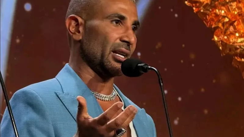 أحمد سعد يتوج بجائزة النجم العربي الجماهيري في Murex d’Or 2026