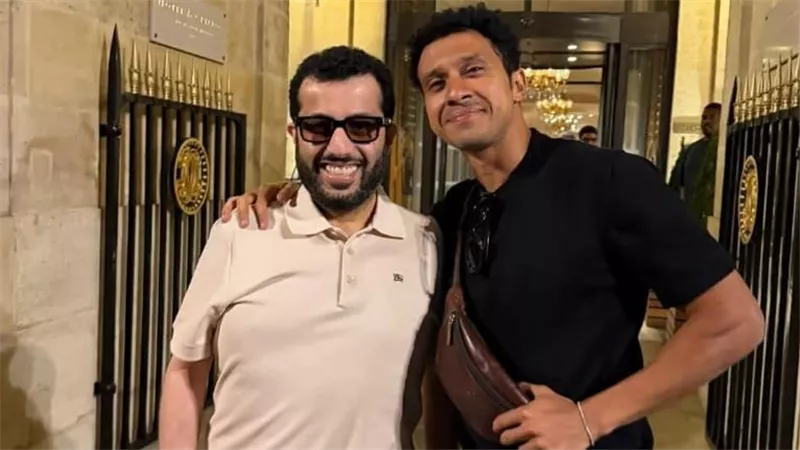 تركي آل الشيخ يلتقي عصام عمر في باريس: 