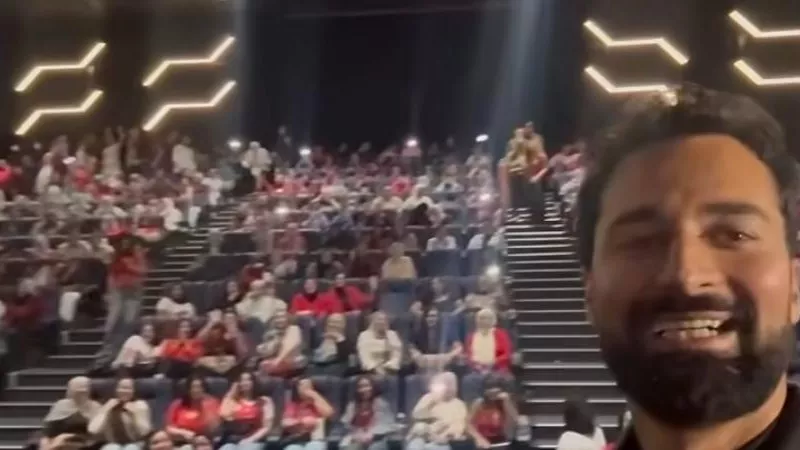 أحمد حاتم يحتفل بالعرض الخاص النسائي لفيلم 