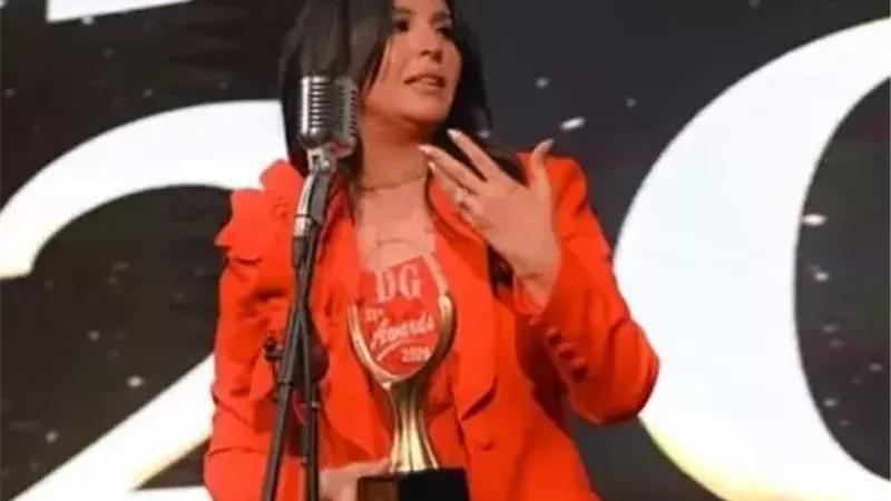 منى الشاذلي: جائزة أفضل برنامج من DG هي جايزة لكل زملائي وإخواتي وشركائي