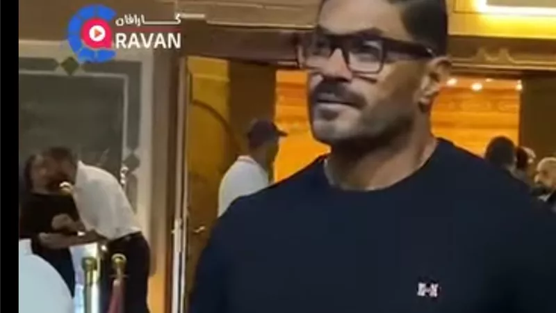 أصحاب واجب.. شاهد أحمد مجدي وخالد سليم من عزاء والد عمر السعيد